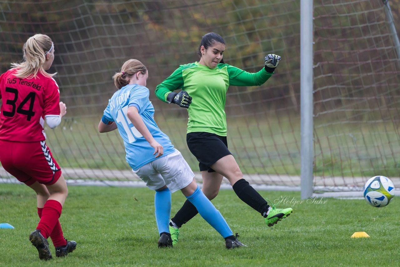 Bild 184 - wBJ TuS Tensfeld - SV Fortuna St. Juergen